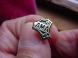 129 Vintage 9 Year AMA American Motorcycle Association Membership Lapel Pin Vintage American