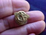 WWII US Army Gold Honorable Discharge Ruptured Duck Lapel Pin #D2 WWII era US Army Honorable