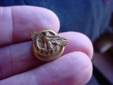 WWII US Army Gold Honorable Discharge Ruptured Duck Lapel Pin #D18 WWII era US Army Honorable