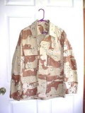1986 Desert Storm US Army Choc-Chip Camo Pattern Combat Uniform Coat US Army combat uniform coat