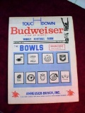 December 31, 1977 Budweiser Touchdown Football Bowl Game Guide Interesting TOUCHDOWN weekly Football