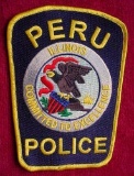 Obsolete Peru Illinois Police Uniform Patch Obsolete Peru Illinois Police Uniform Patch. The patch