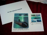 Fleetwood Cache First Day Cover US Submarine Commemorative Stamps . HUGE Fleetwood Cache First Day