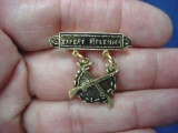 Home Front Sweetheart Lapel Pin US Army Expert Rifleman Badge Interesting mini US Army EXPERT