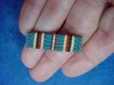 US WWII American Campaign Medal Ribbon Bar Sew On Style WWII era ribbon wrapped around period