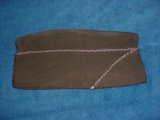 ghat26 . WWII US Army Medical Corps Piped OD Wool Elastique Garrison Cap . Original WWII era US Army