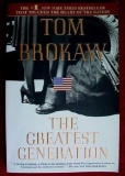 The Greatest Generation Tom Brokaw WWII Soldier Stories SC 412 page, soft-back book, with pictorial