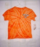 New w/ Tag THE HIDE OUT Child Care Center Shelton CT Orange Burst Tee Shirt Sm NEW with TAG, THE
