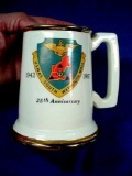 USNAS South Weymouth Mass US Naval Air Station 1942-1967 Stein Mug Very nice porcelain stein-mug for