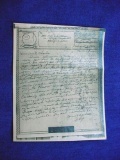 vm16 WWII August 1944 Victory V-Mail Letter from 29th Station Hospital in Oran North Africa .