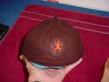Official 1962-1993 Period Girl Scout Brownie Beanie Hat Cap Fully Tagged . This Girl Scout Brownie