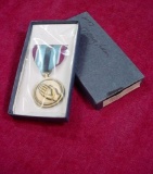 1979 Unopened Officer Named Boxed US Armed Forces Humanitarian Service Medal . Nice unopened boxed