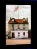pc33 . Vintage The Key Mansion Home of Francis Scott Key Washington DC Postcard . The post card