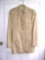1950-60s US Army Military Police Chief Warrant Officer Tan Uniform Coat Size 40R . Super nice named
