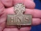 Antique Holy Name Society H.N.S. Religious Medal Brooch Section Only Brooch only from an antique