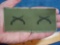 Original 1970s US Army MP Military Police Branch Insignia on OG Uniform Cloth . Original uncut pair