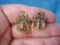 86 Pair of Pin Back US Navy Chief Petty Officer Collar Eagle Insignia Pins . Nice pair of US Navy
