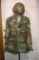 1981 Named US Army 101st Airborne Woodland BDU Coat & PASGT Ballistic Helmet . Nice set of US Army