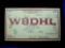 1930's era Amateur HAM Radio QSL Card W8DHL Williamsport PA . Unused original 1930s era Amateur