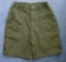 BSA Boy Scouts of America Forest Green Twill Uniform Shorts Size 12 Waist 26 USA MADE, where quality