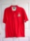 USMC US Marine Corps Marathon Staff Logo Red Polo Shirt Size Medium Nice clean pre-owned US Marine