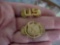 94 Vietnam War era Set of Army Transportation Corps & US Officers Collar Pins Vietnam War era set of