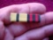 Russian Federation Ribbon Bar for Distinction in Battlefield Research 2nd Cl. Ribbon bar for the