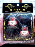 NEW in Package Pair of US Army 26th Brigade Support Battalion Enamel DI Crest New in package, pair