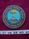 Large 4? Naval Electronic Systems Command Rewson PME107 Patch . Original Naval Electronic Systems