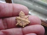 64 Single US Army Civil Affairs Officers Branch of Service Collar Insignia . Single officer's collar