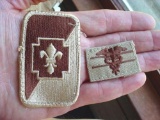 US Army 62nd Medical Brigade & Expert Field Medic Desert Uniform Patches US Army 62nd Medical