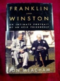 WWII History Book - Franklin and Winston, Friendship of Roosevelt and Churchill TITLE: Franklin and