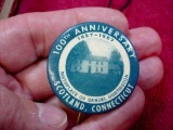 5 1857-1957 Scotland Connecticut 100 Year Anniversary Huntington Birthplace . ORIGINAL 100 Year