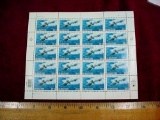 MINT Sheet of 20 USPS Los Angeles Class US Navy Submarine Stamps . Full sheet of US Postal Service