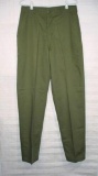 33 . US Army OG-507 Durable Press Olive Green Uniform Fatigue Utility Pants 32 Waist . Like new pair