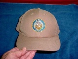New w/o Tag US Navy Junior ROTC JROTC Khaki Tan Baseball Cap Hat . NEW without tags, US Navy Junior
