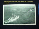 pc9 . Vintage WWII US Navy Photo Postcard Battleships going to Scene of Action . The post card
