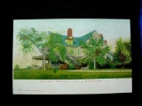 pc25 . President Theodore Roosevelt's Home Oyster Bay Long Island NY Postcard . The post card