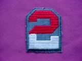 US Second Army Uniform Patch US Second Army uniform patch. Color or gray background Condition is