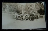 Original WWI Photo of Belgian Orphans walking in the Street Original real World War One era photo