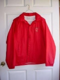 69th ADA Air Defense Artillery Brigade FIRST TO FIRE Red Windbreaker Jacket Size L USA MADE, where