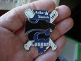 bc31 Lake Zurich Cougars Cooperstown Youth Little League Dream Team Trading Pin This is a Youth