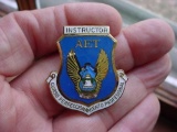 Large USAF Instructor for Ecuador Air Force Enamel Unit Crest Breast Badge Large enamel breast badge