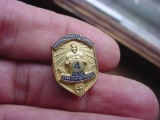42 1950s National Safety Council 4 Year Safe Driving Award Pin w/ Screw back 1950s era National