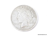 1922 PEACE DOLLAR; 90% SILVER.