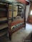 (GAR) MAHOGANY BED; QUALITY MADE FULL SIZE BED (INCLUDES HEADBOARD AND FOOTBOARD [NO RAILS]) IN GOOD