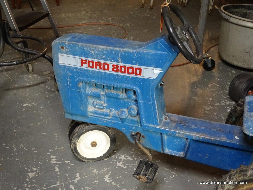 Ford ride on tractor 2025