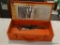 BLACK & DECKER METAL CASE; ORIGINAL CASE FOR A CUT-SAW KIT BUT CAN ALSO BE USED FOR OTHER TOOLS!