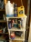 ASSORTED LOT; INCLUDES SUPER RADIATOR CLEANER, VALSPAR SPRAY PAINT, PAINTERS TOUCH SPRAY PAINT,