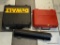 CASE LOT; INCLUDES 2 EMPTY CASES FOR DEWALT AND CRAFTSMAN TOOLS.